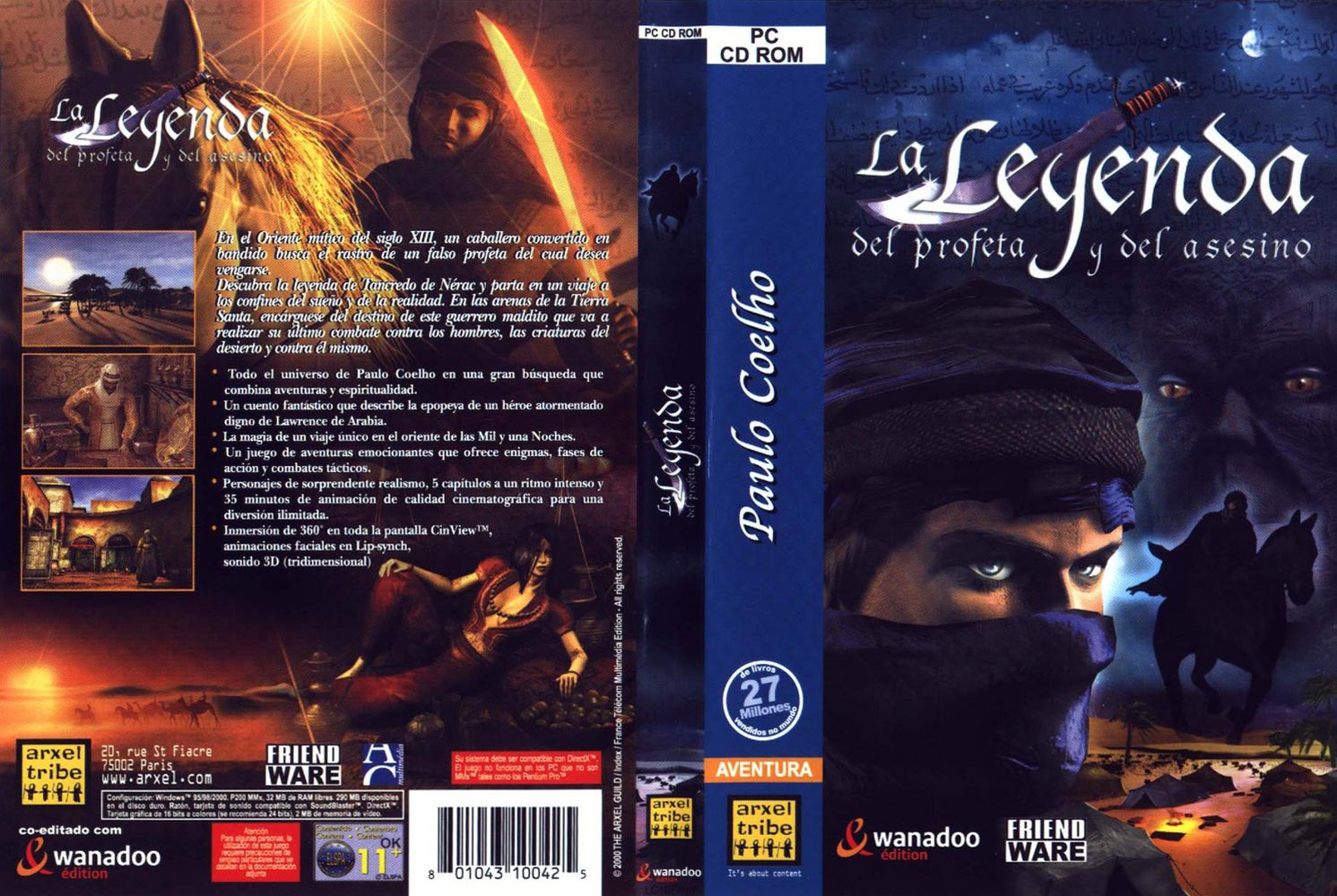 The Legend of the Prophet and the Assassin - DVD obal