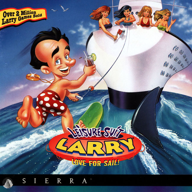 Leisure Suit Larry 7: Love for Sail! - predn CD obal