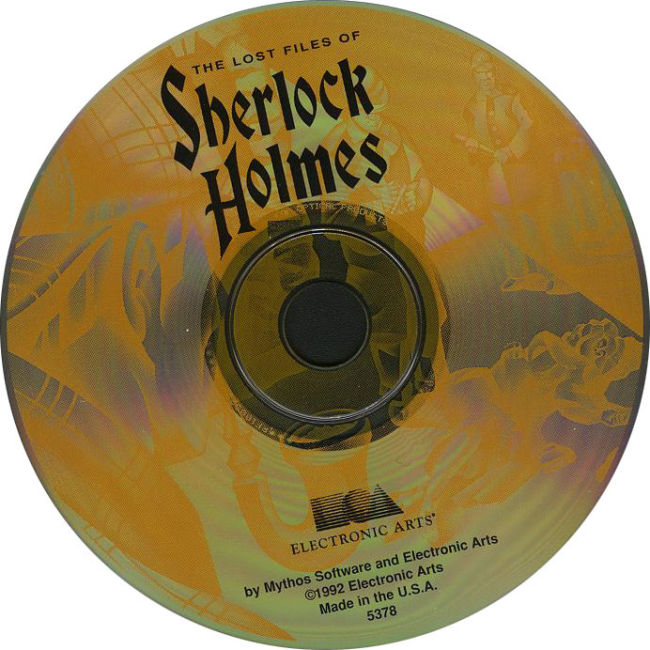 The Lost Files of Sherlock Holmes - CD obal
