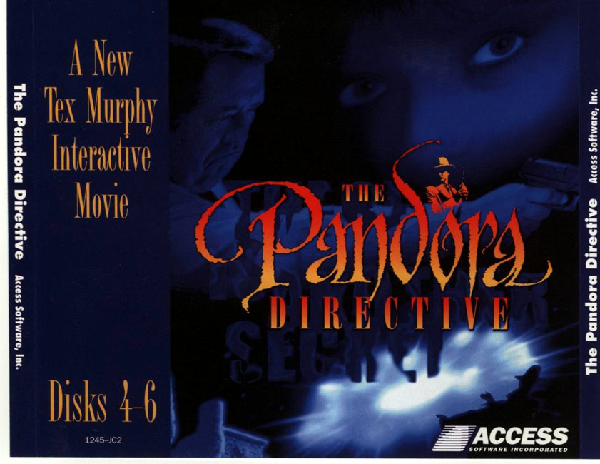 The Pandora Directive - predn CD obal