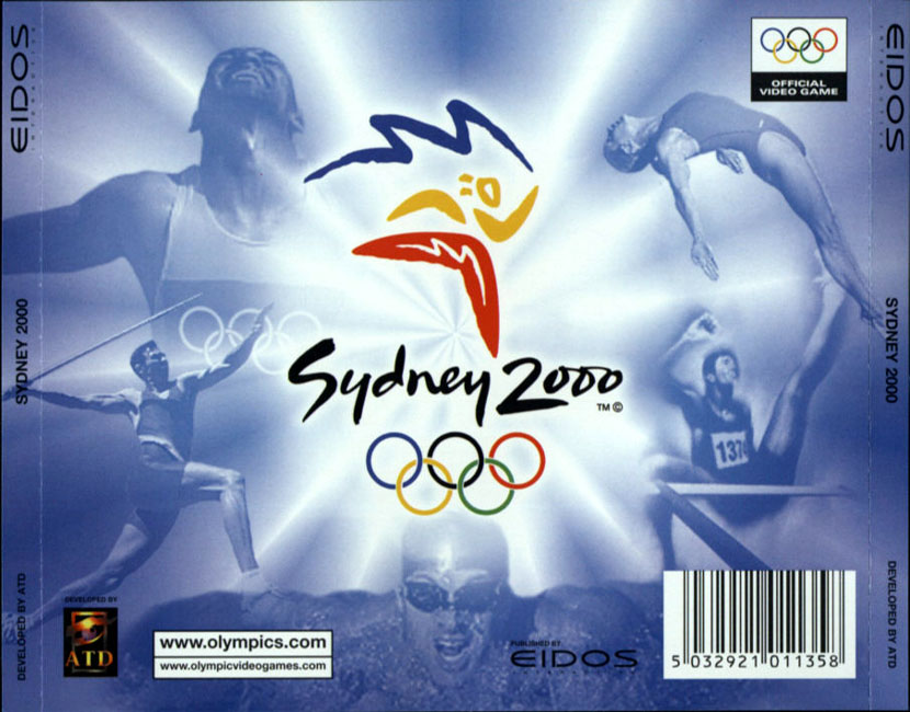 Sydney 2000 - zadn CD obal