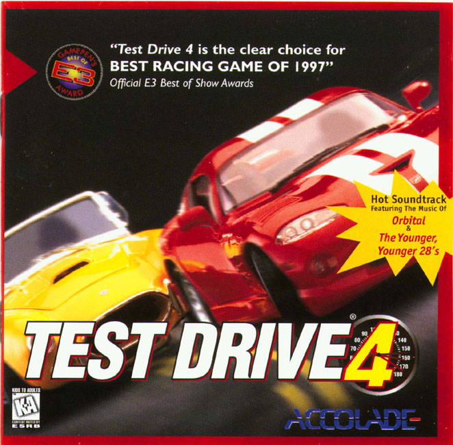 Test Drive 4 - predn CD obal