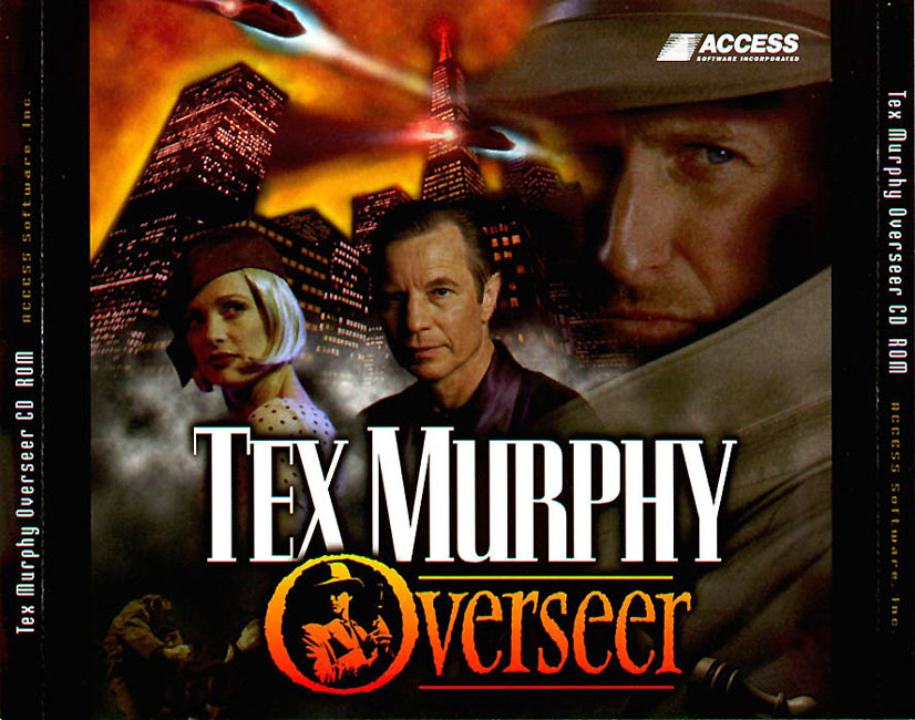Tex Murphy: Overseer - zadn CD obal