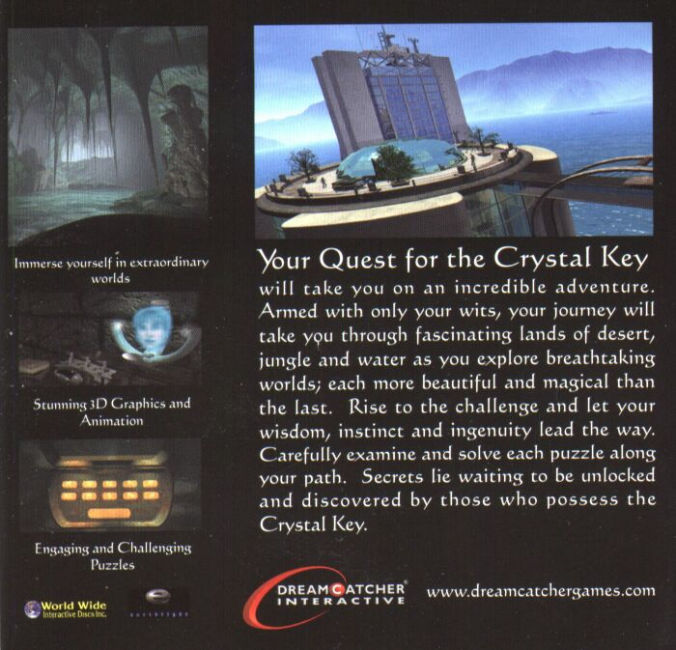 The Crystal Key - zadn CD obal
