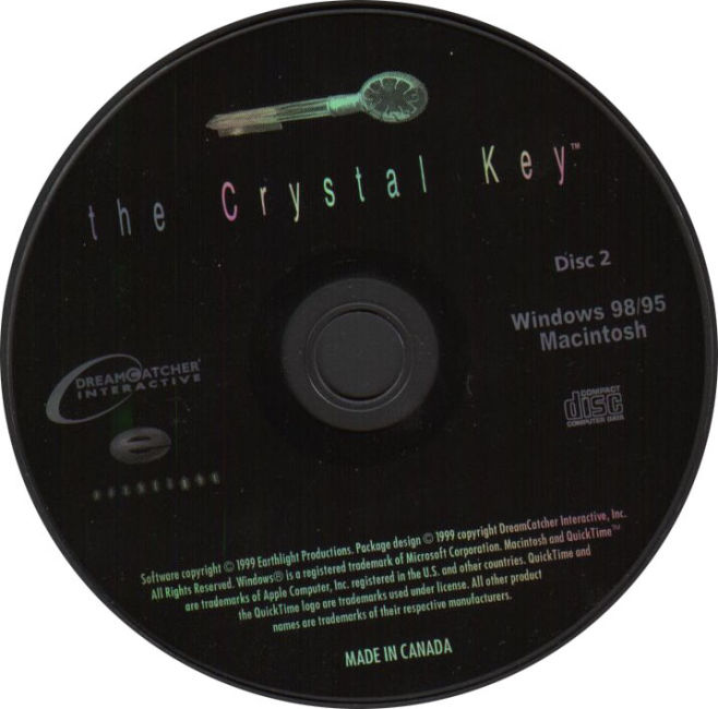 The Crystal Key - CD obal 2