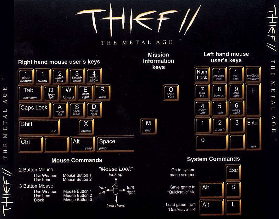 Thief 2: The Metal Age - zadn CD obal