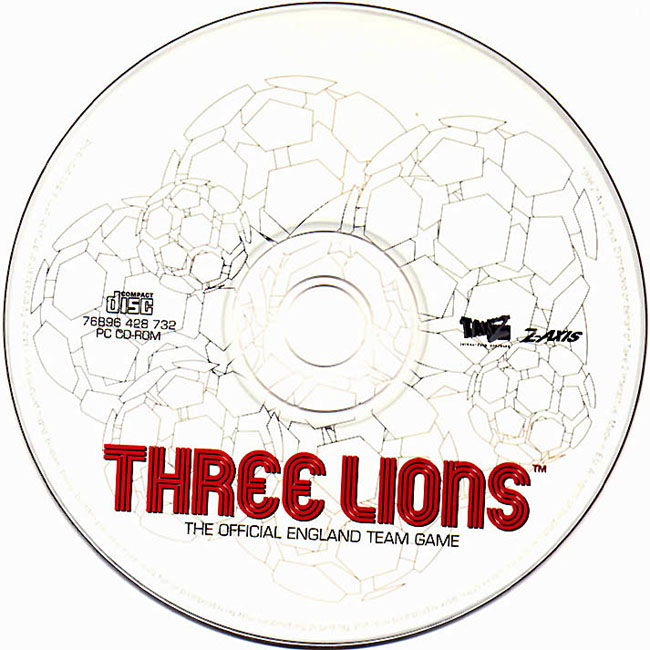 Three Lions: The Official England Team Game - CD obal