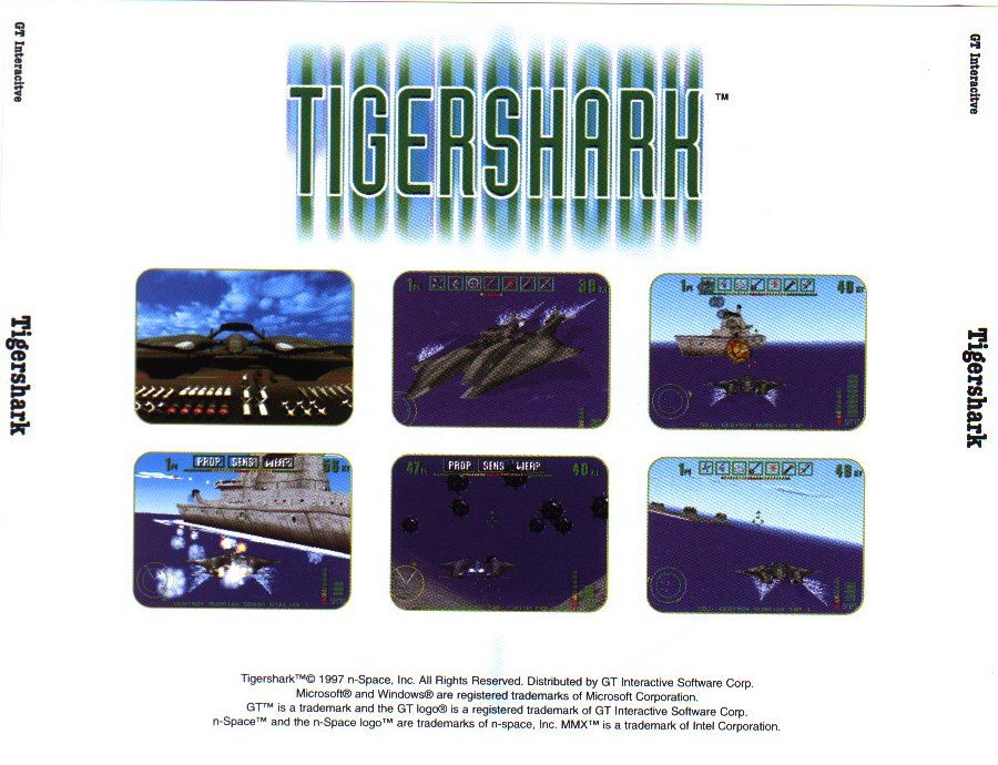 TigerShark - zadn CD obal
