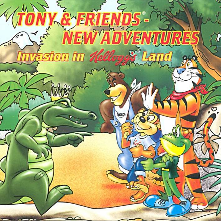Tony & Friends in Kelloggs Land - predn CD obal