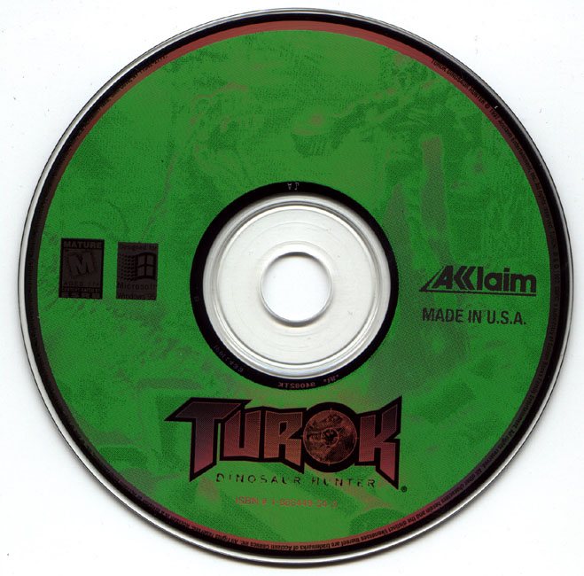Turok: Dinosaur Hunter - CD obal