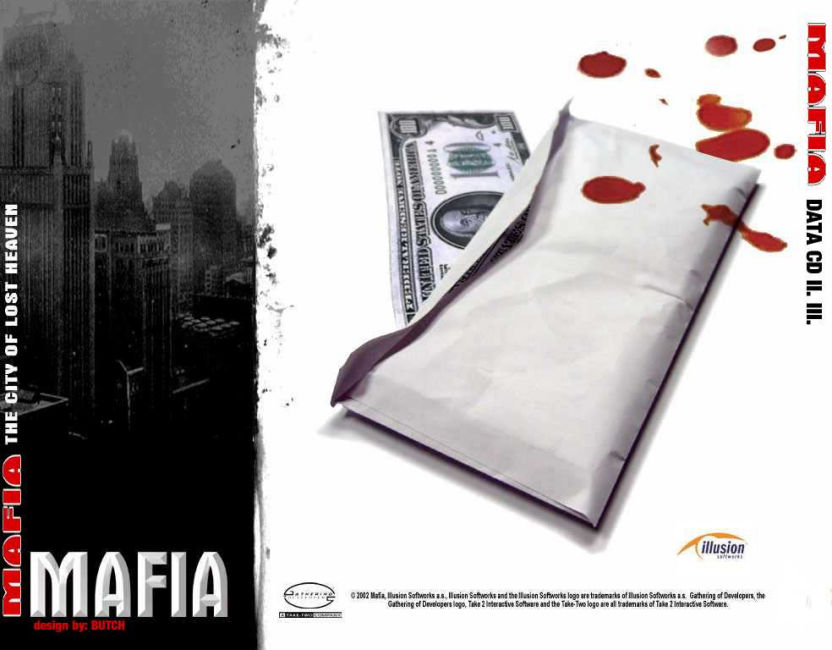 Mafia: The City of Lost Heaven - zadn CD obal 3