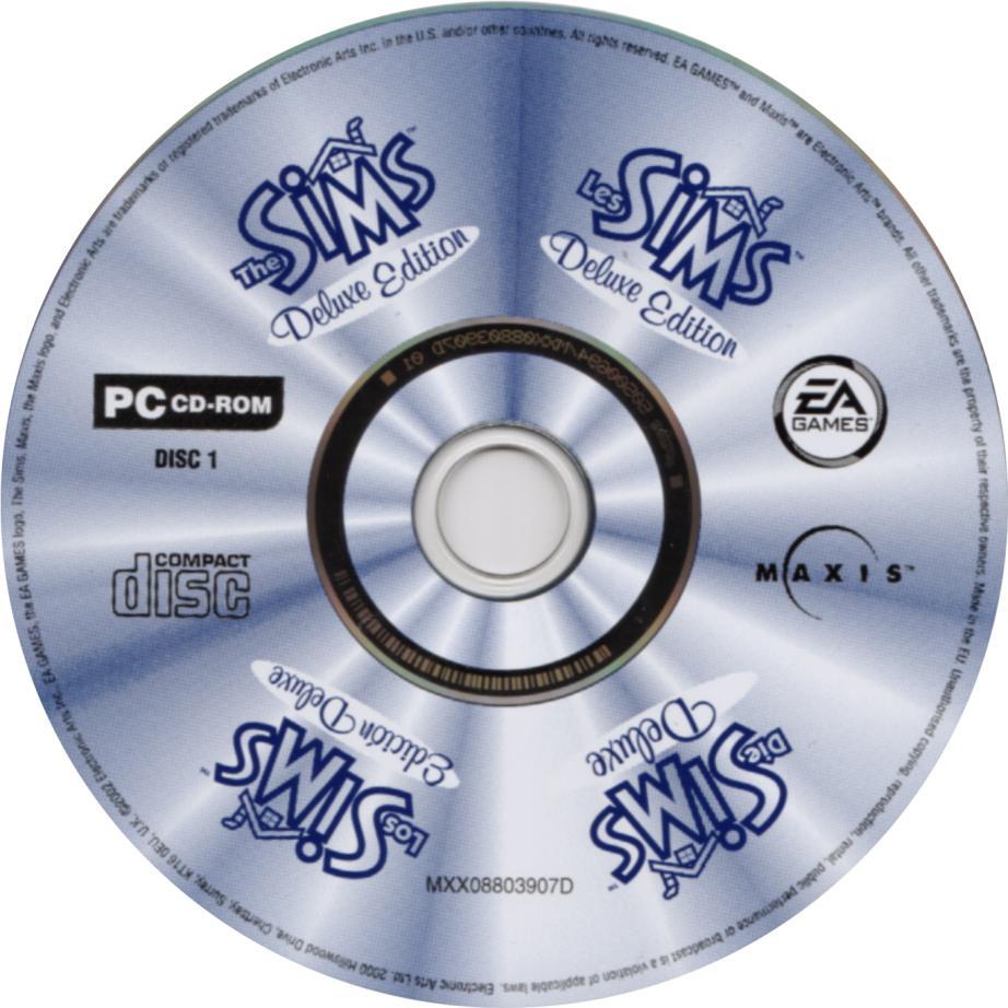 The Sims: Deluxe - CD obal