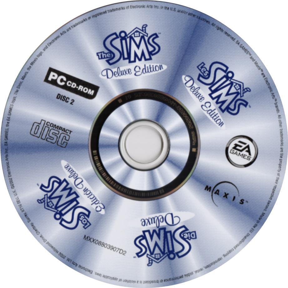 The Sims: Deluxe - CD obal 2