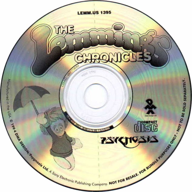 The Lemmings Chronicles - CD obal