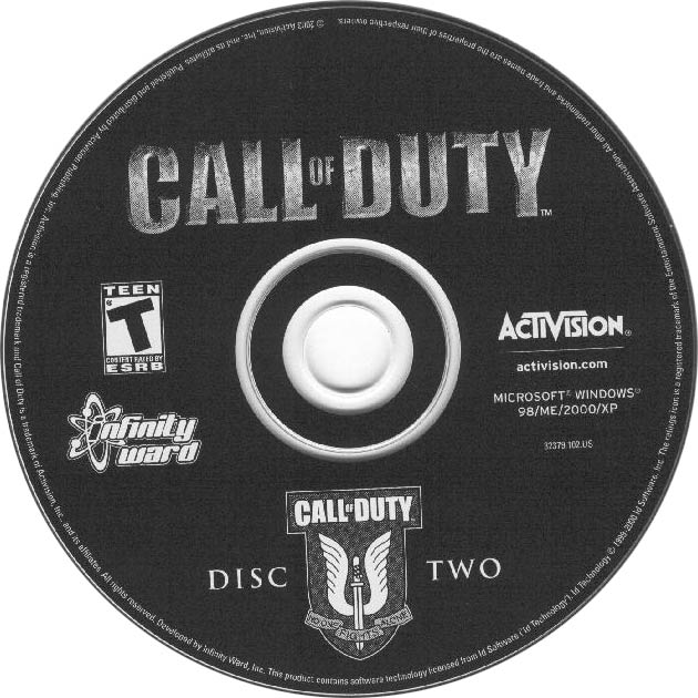 Call of Duty - CD obal 2