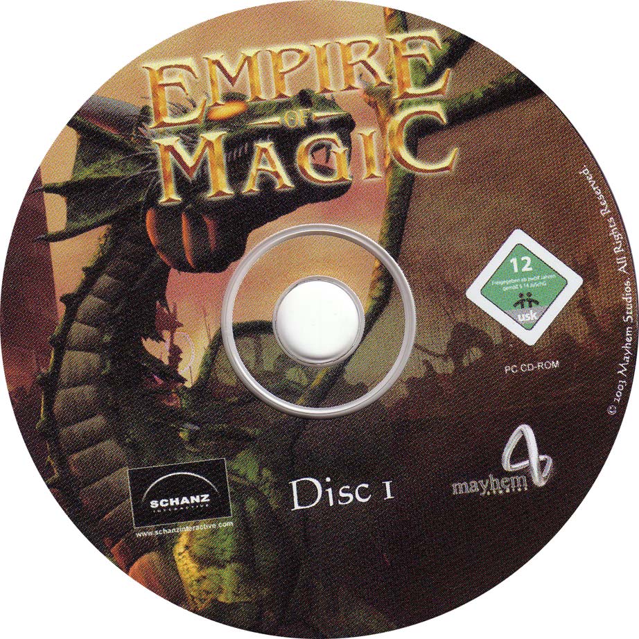 Empire of Magic - CD obal 3