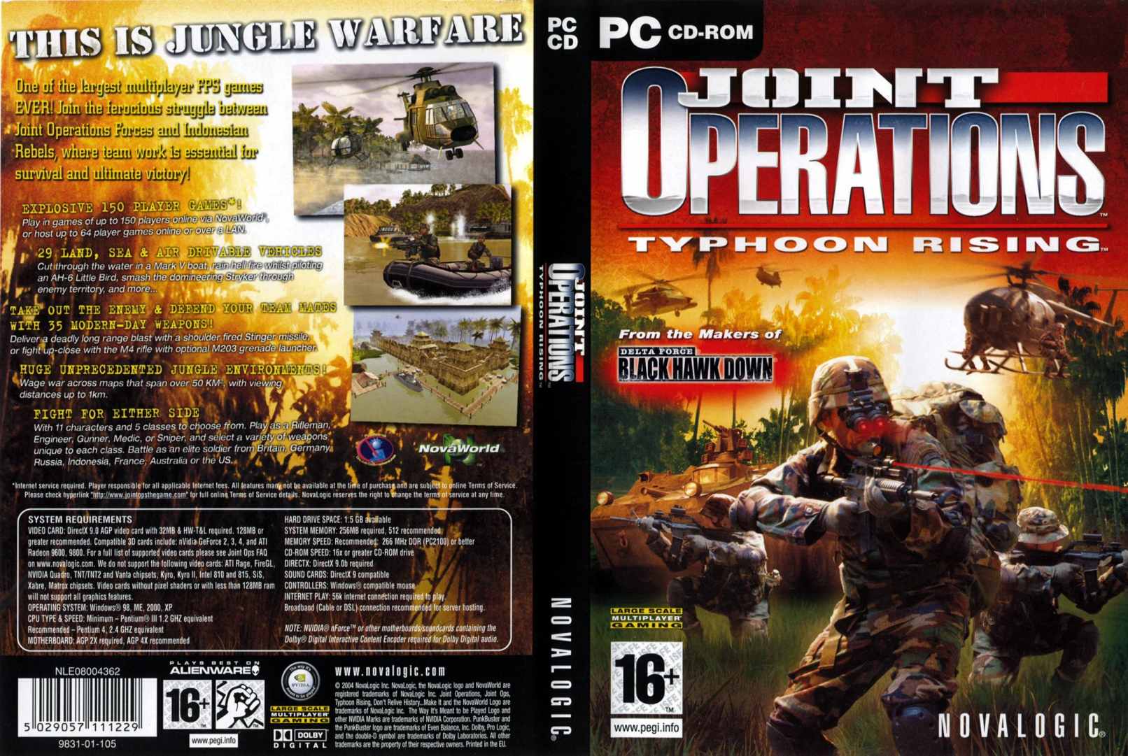 Joint Operations: Typhoon Rising - DVD obal
