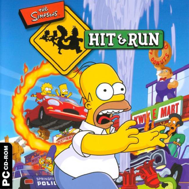 The Simpsons: Hit & Run - predn CD obal
