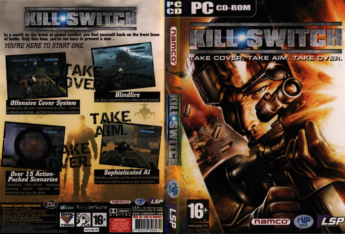kill.switch - DVD obal