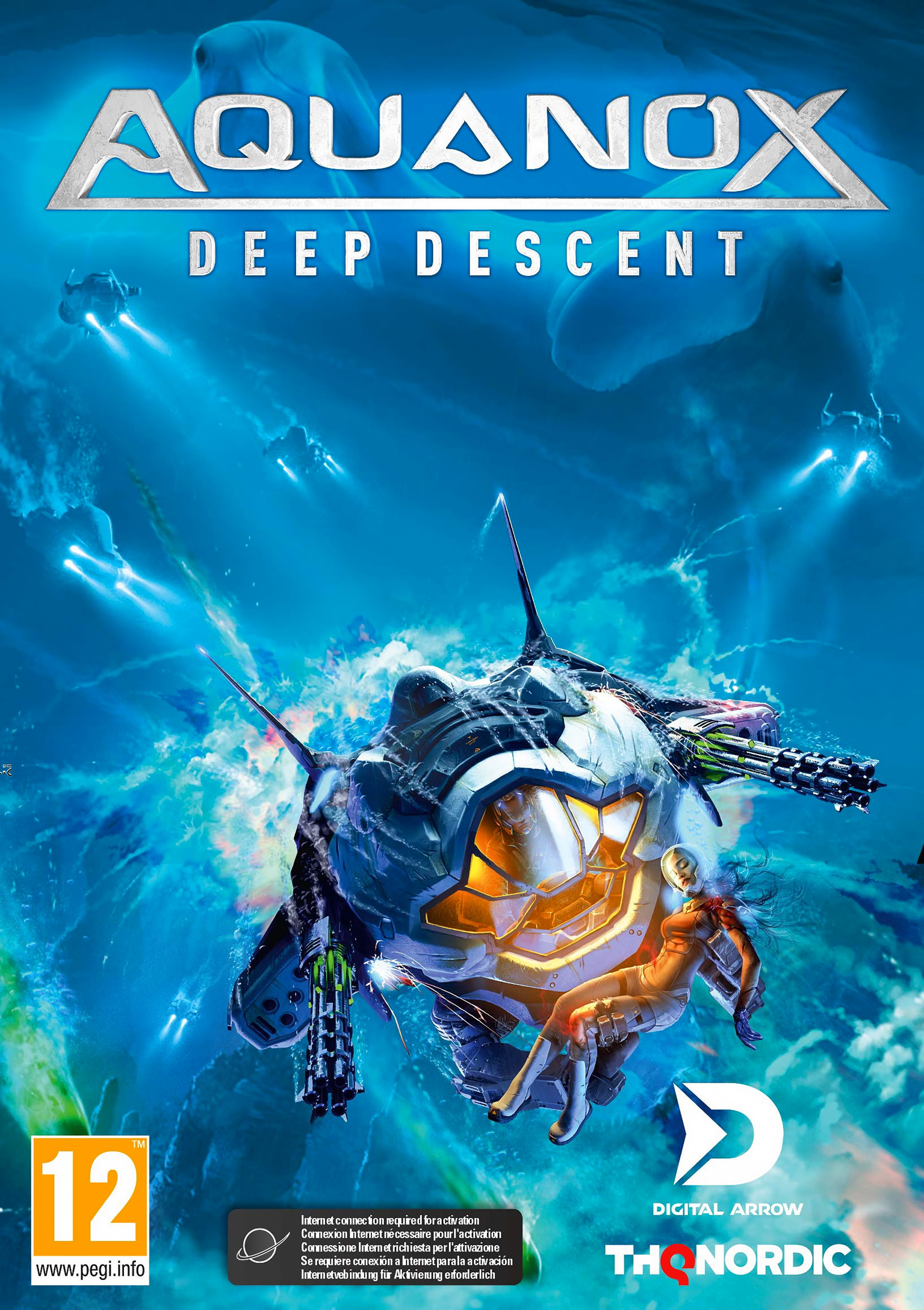 Aquanox: Deep Descent - predn DVD obal