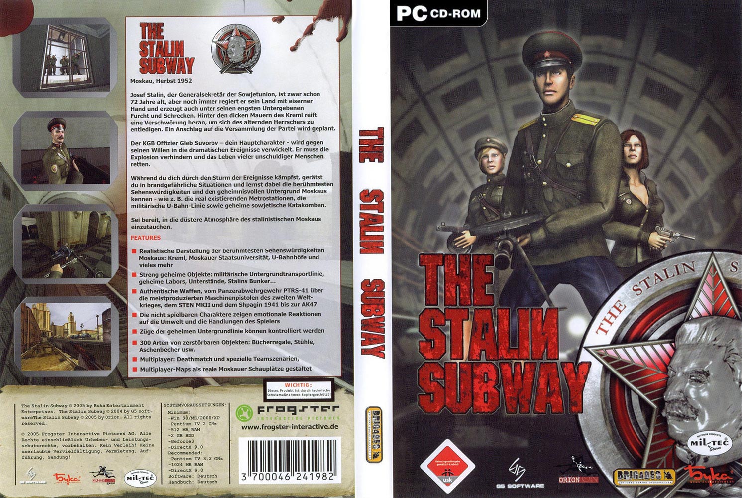 The Stalin Subway - DVD obal 2