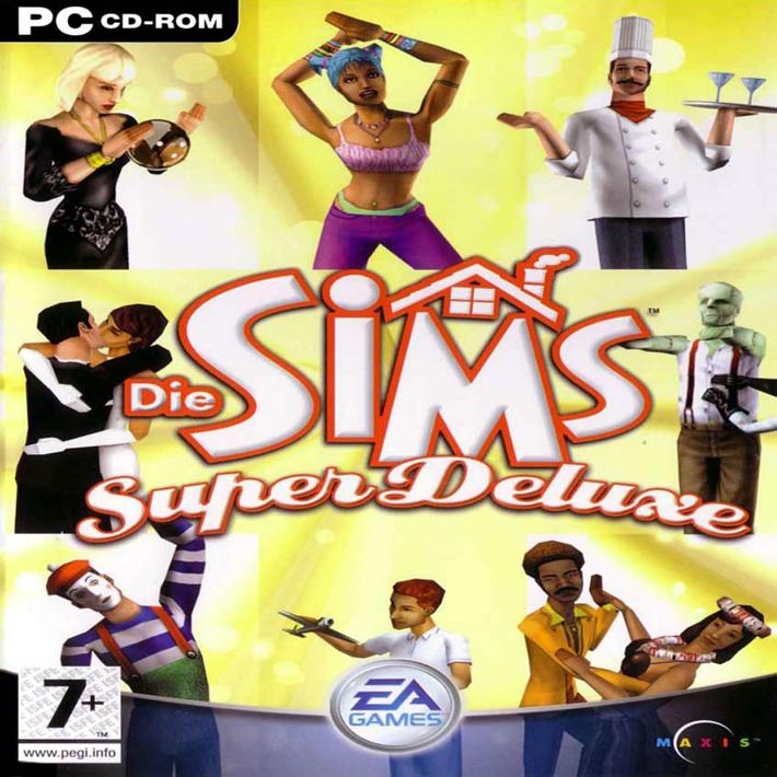 The Sims: Superstar Deluxe - predn CD obal