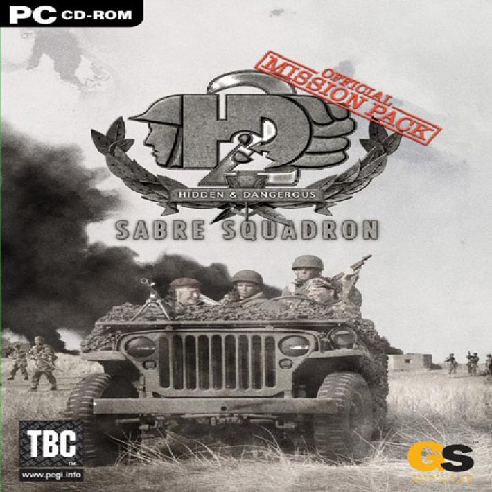 Hidden & Dangerous 2: Sabre Squadron - predn CD obal
