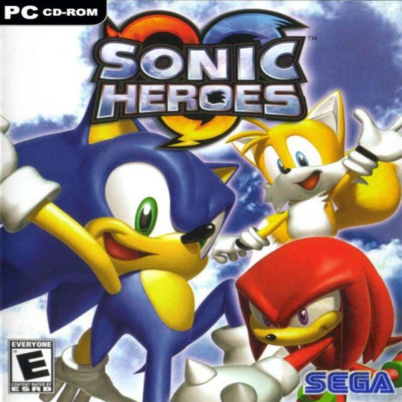 Sonic Heroes - predn CD obal