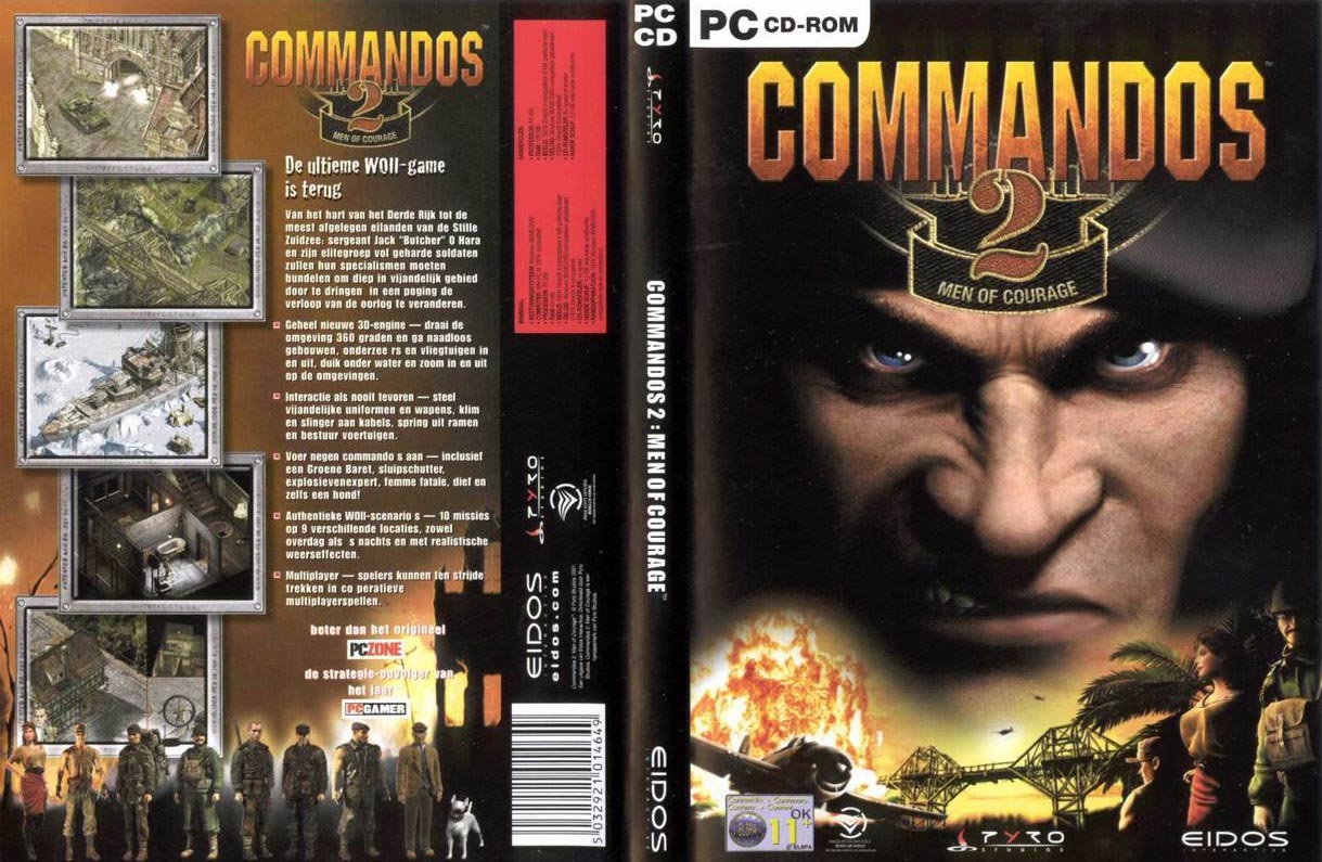 Commandos 2: Men of Courage - DVD obal