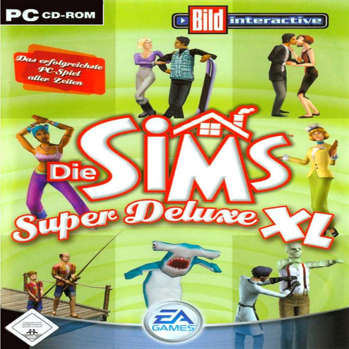 The Sims: Superstar Deluxe XL - predn CD obal