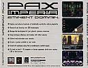 Pax Imperia: Eminent Domain - zadn CD obal