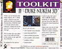 Toolkit for Duke Nukem 3D - zadn CD obal