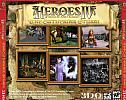 Heroes of Might & Magic 4: The Gathering Storm - zadn CD obal