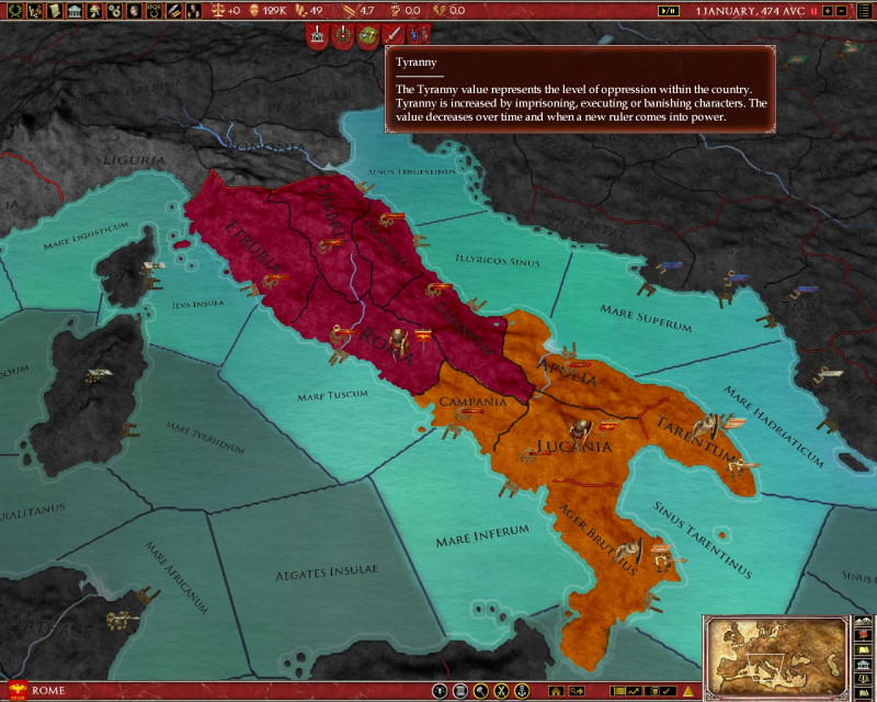 Europa Universalis: Rome - Vae Victis - screenshot 7