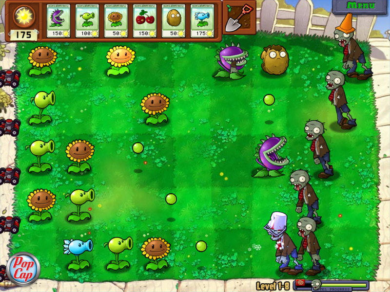 Plants vs. Zombies - screenshot 1