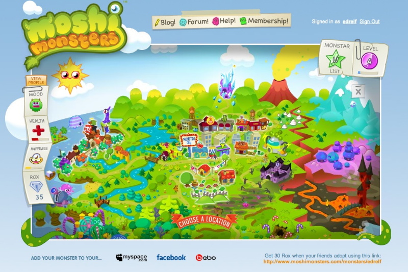 Moshi Monsters - screenshot 1
