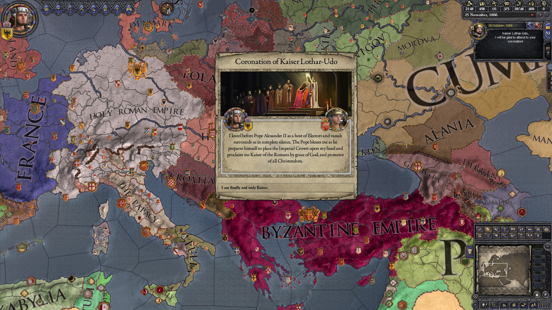Crusader Kings II: Holy Fury - screenshot 1
