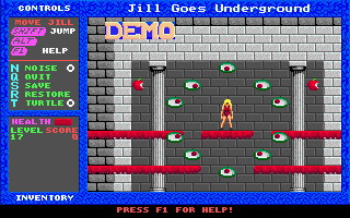 Jill of the Jungle 2: Jill Goes Underground - screenshot 2