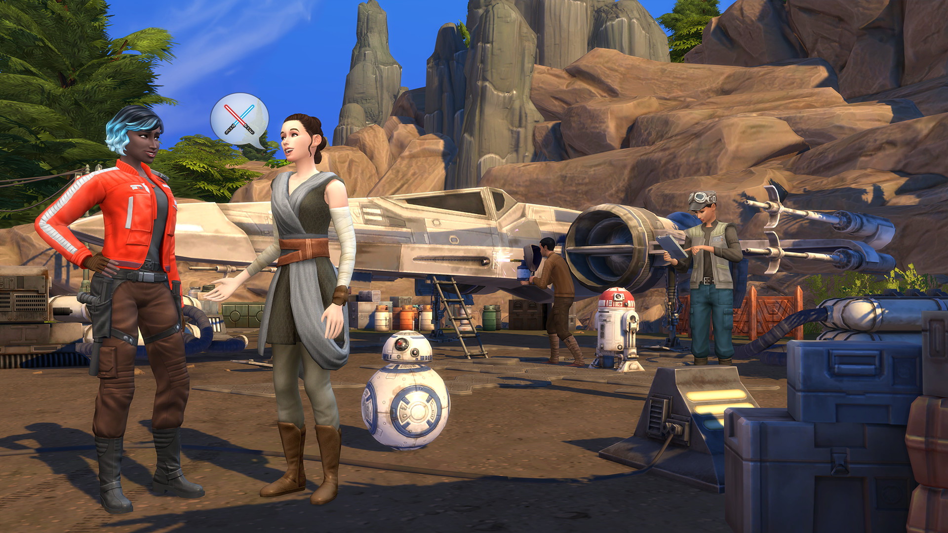 The Sims 4 Star Wars: Journey to Batuu - screenshot 3