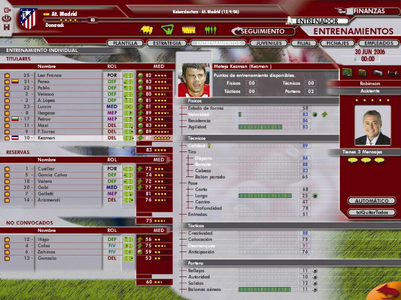 Professional Manager 2006 - screenshot 10