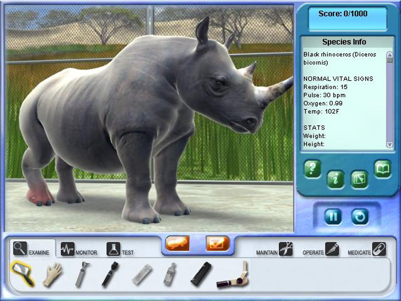 Zoo Vet: Endangered Animals - screenshot 1