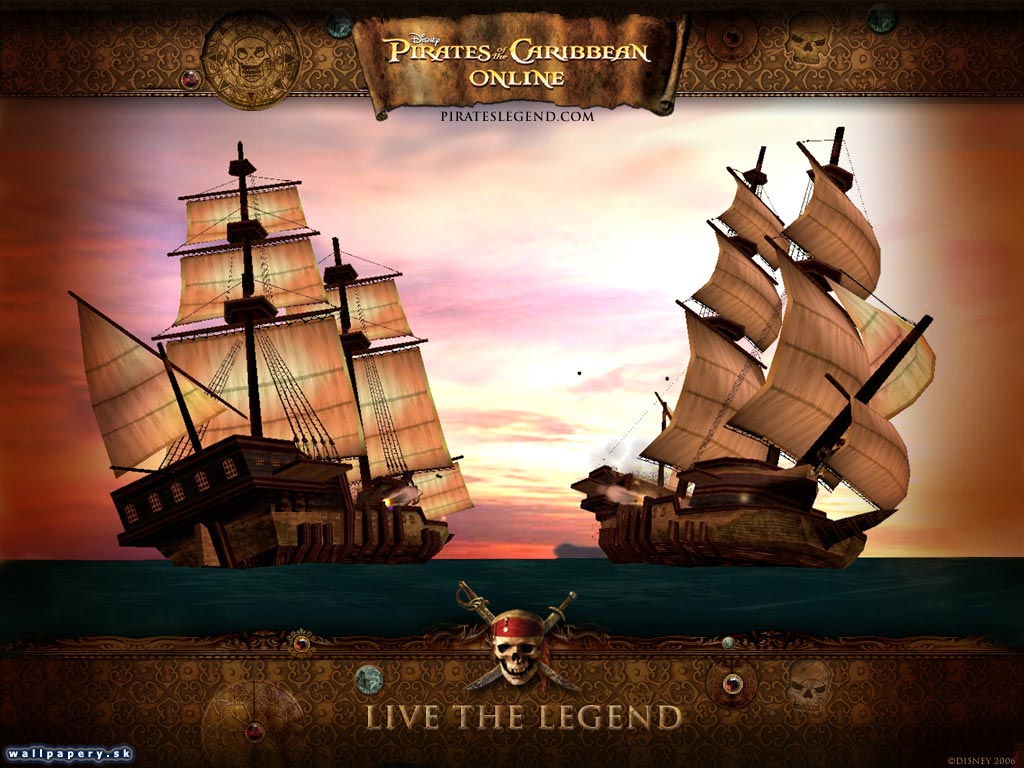 Pirates of the Caribbean Online - wallpaper 1