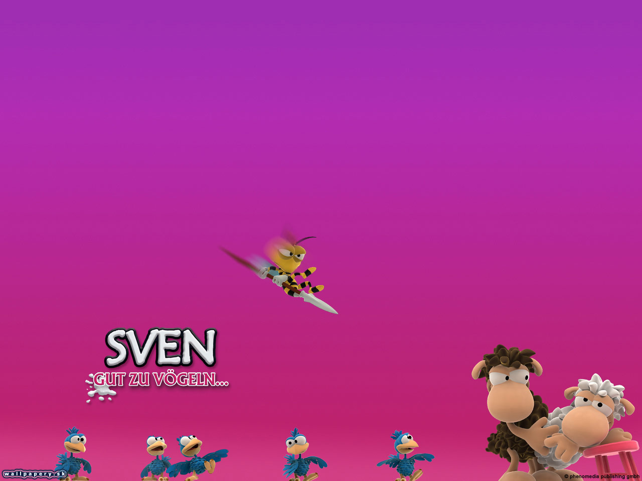 Sven and the Fabulous Lovebirds - wallpaper 2