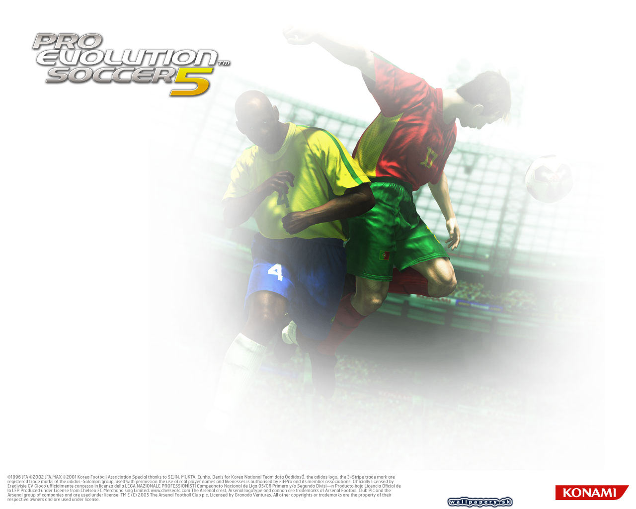 Pro Evolution Soccer 5 - wallpaper 9