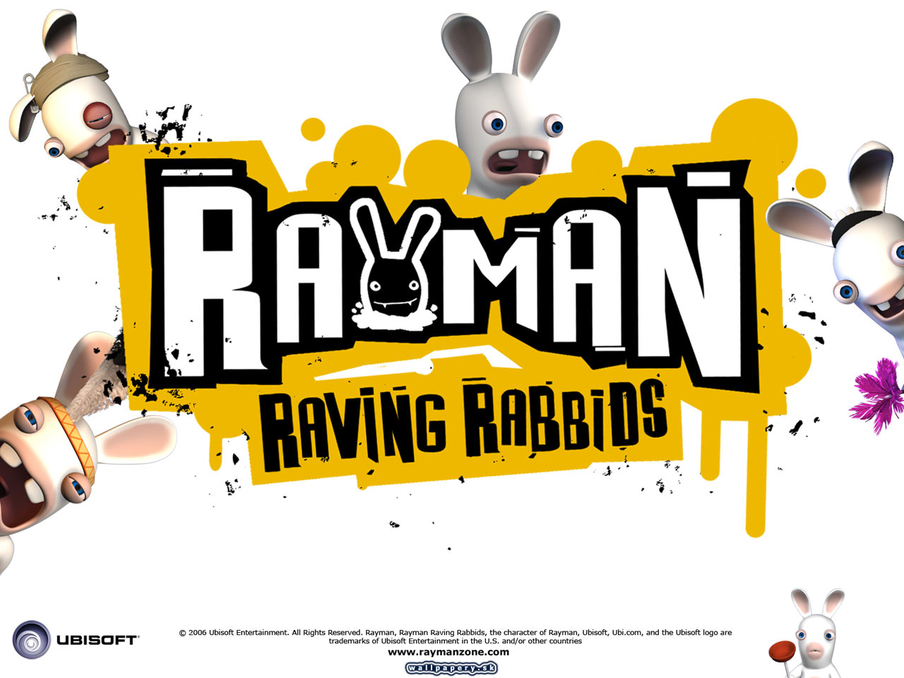Rayman Raving Rabbids - wallpaper 6