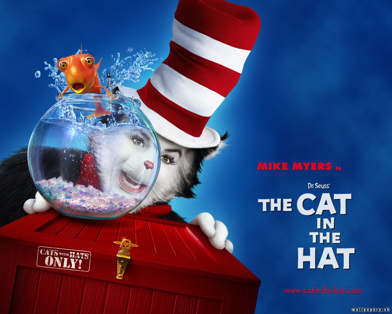 The Cat in the Hat - wallpaper 3