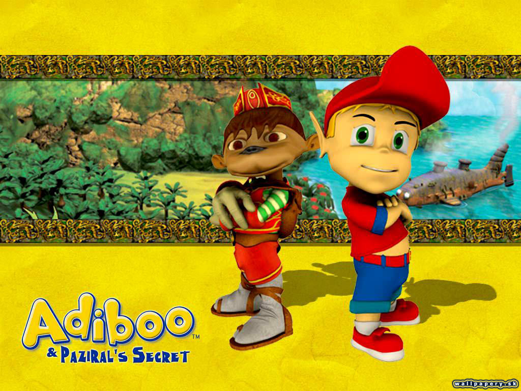 Adiboo and the Secret of Paziral - wallpaper 1