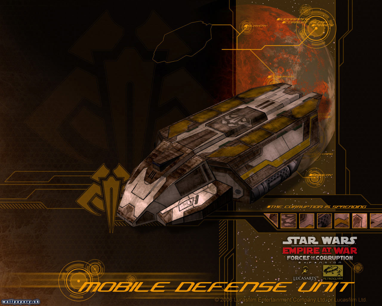 Star Wars: Empire At War - Forces of Corruption - wallpaper 9