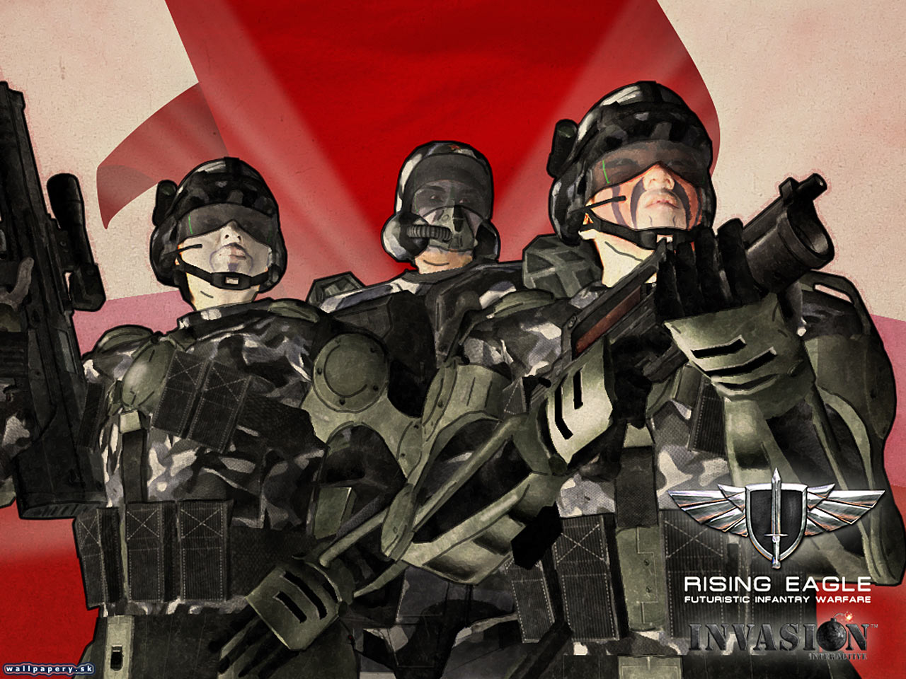 Rising Eagle: Futuristic Infantry Warfare - wallpaper 1