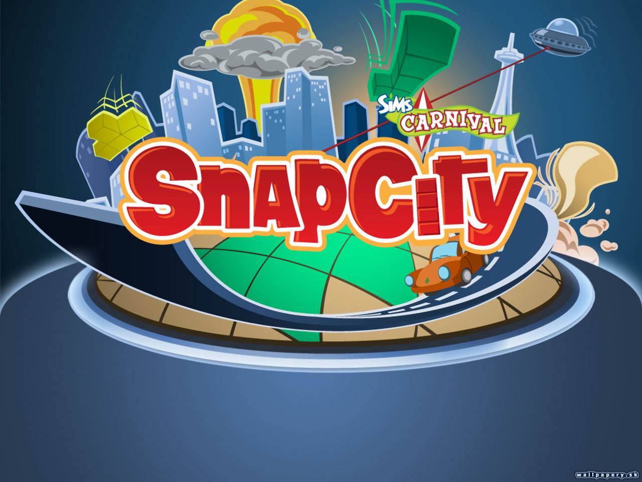 The Sims Carnival: SnapCity - wallpaper 2